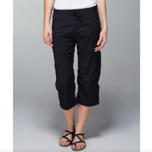 lululemon athletica Pants - Lululemon Studio Crop 20" Pant, Black